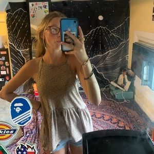 cute cheetah print top